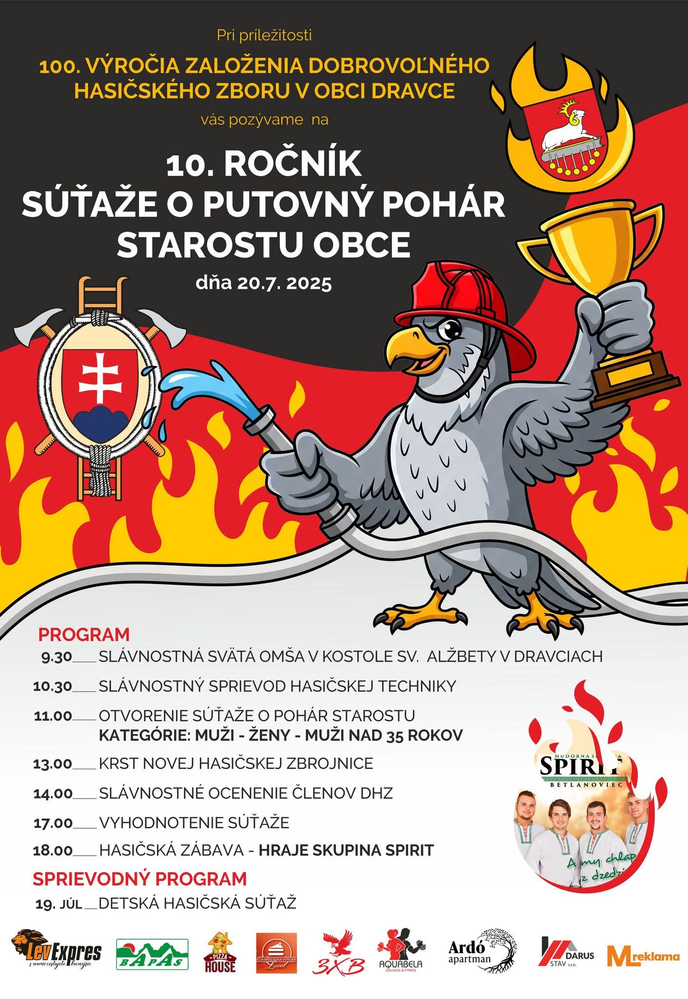 10. ročník o putovný pohár starostu obce Dravce
