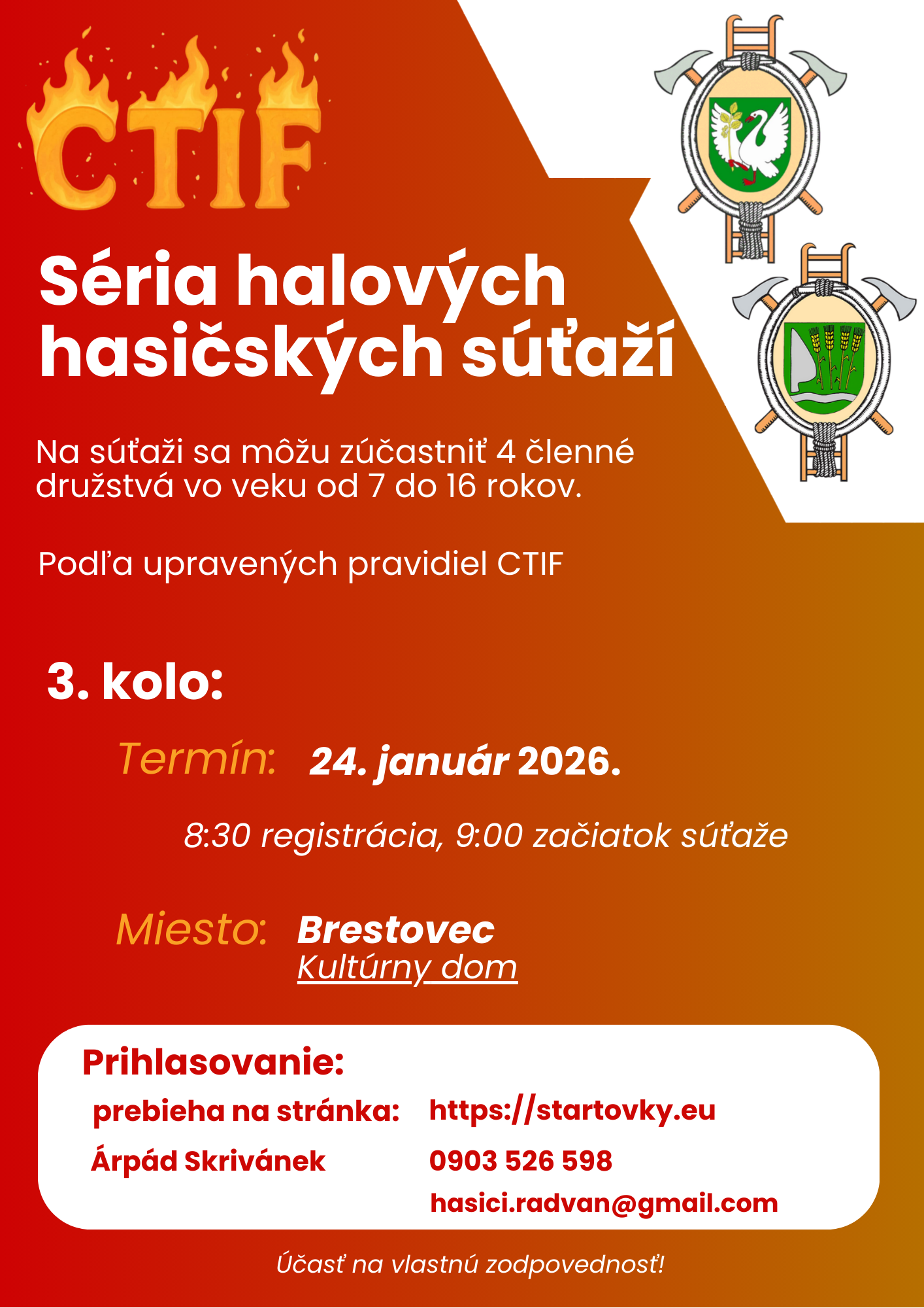 CTIF Séria halových hasičských súťaží