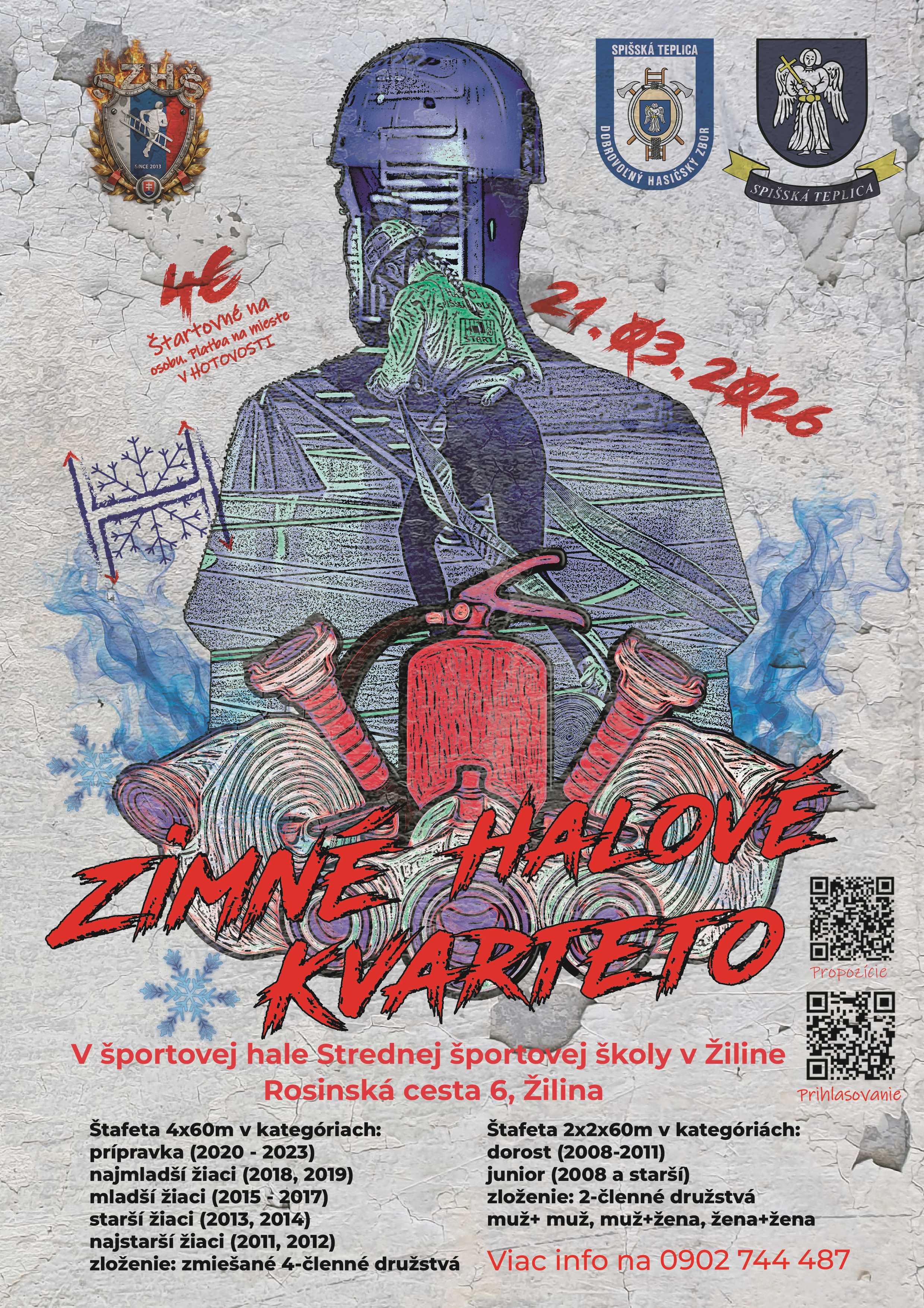 Zimné halové kvarteto Žilina